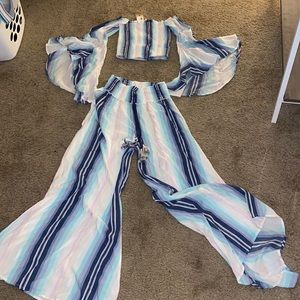 Surf gypsy SMALL (S/SM) crop and matching pants